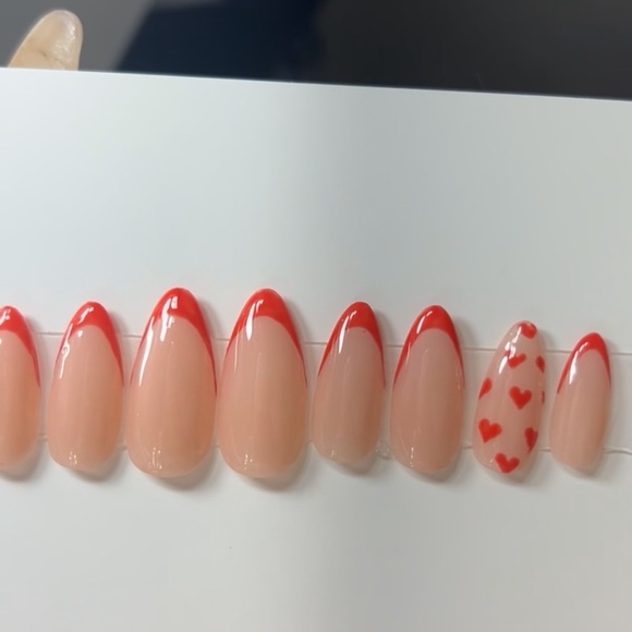 Luxury Homemade Press On Nails (Valentines) - Picture 6 of 8